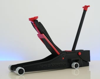 volledig 3D-geprinte hydraulische krik