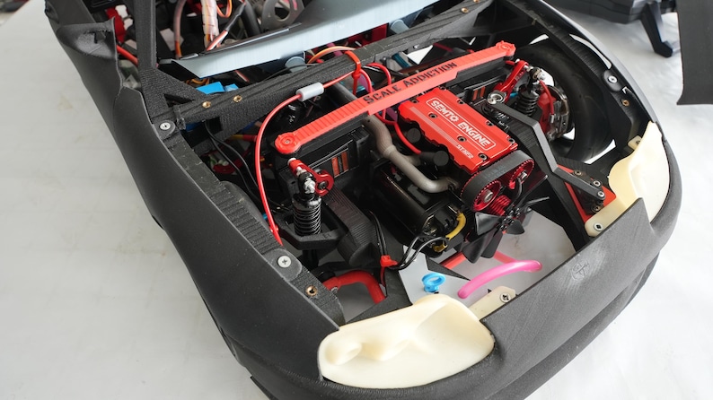 8th Scale Supra With 2 Cylinder Engine Project - Etsy