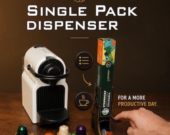 Stackable Capsule Dispenser – Controlled Single Pod Release