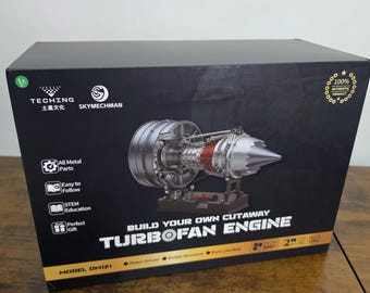 Build Your Own All-Metal Turbofan Engine