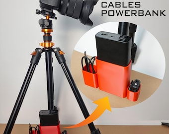 3D-geprinte houder voor statiefaccessoires voor K&F-statieven: Content Creator Organizer