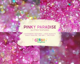 Pinky Paradise | Large Textures | High Quality | 12 x 12" | Pink Digital Papers