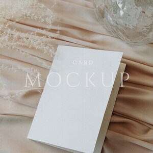 Greeting Card Mockup, Card Mockup, 5x7 Card Mockup, Boho Mockup, Invitation Mockup, Stationery Mockup, Baby Shower Invitation Mockup