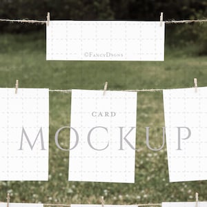 Sitzplan Mockup, Sitzplan Mockup, Hochzeitstisch Mockup, Briefpapier Mockup, 13x18 Karte, 23x3 Mockup