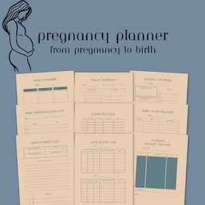 Planificador de embarazo BumpJoy: recuento de patadas, organizador de baby shower, registro de salud, seguimiento del presupuesto de la guardería y más