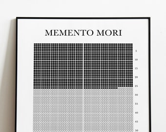 Memento Mori | Livskalender | Digital nedladdning | *ANPASSAD*