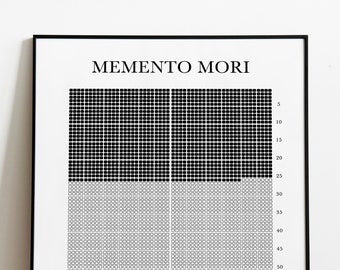 Memento Mori | | calendrier de vie | de téléchargement numérique Stoïcisme | Réflexion stoïque | Marc Aurèle | Affiche stoïque | | Sénèque | d’art stoïcien Imprimer