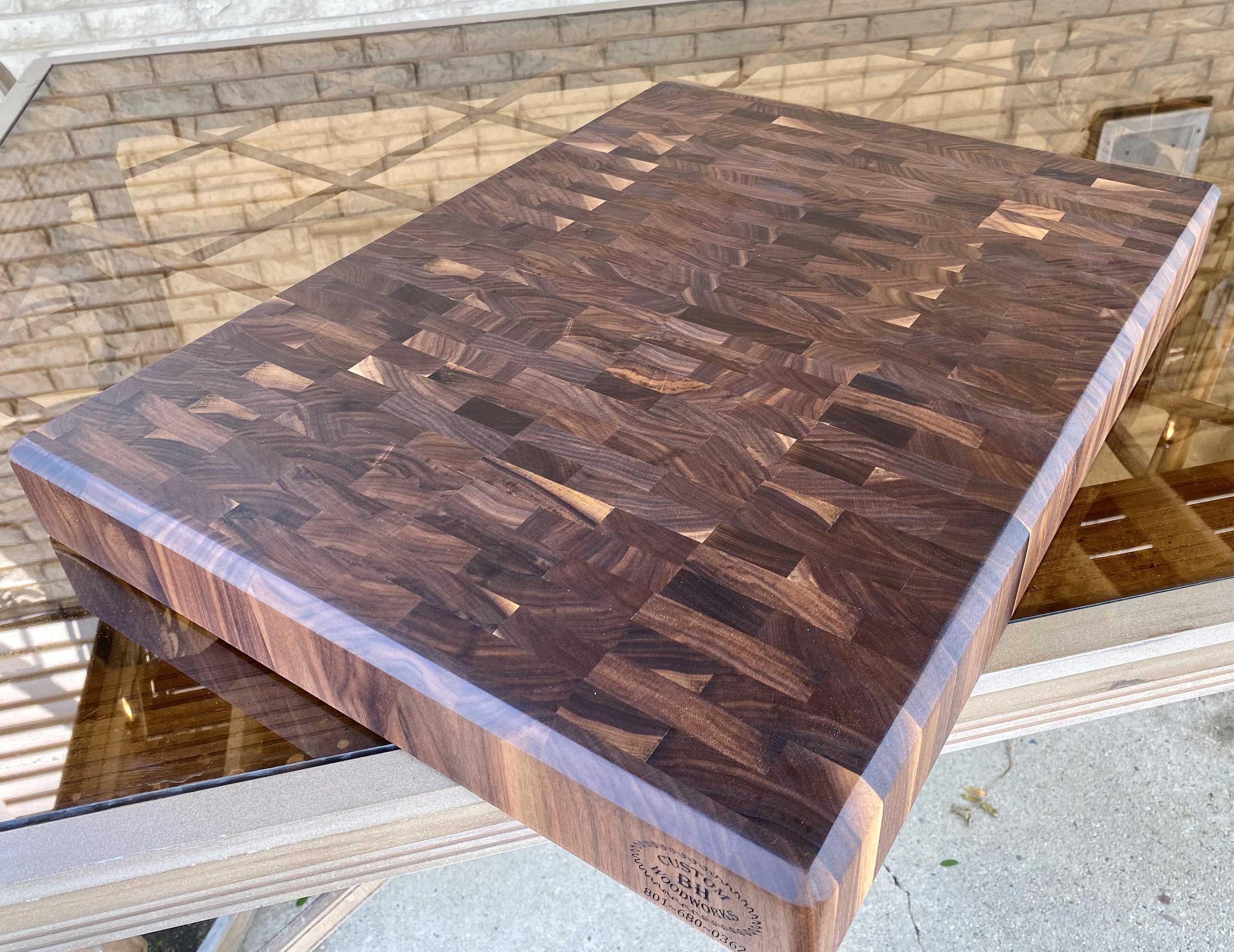 Black Walnut End Grain Cutting Boards - Etsy