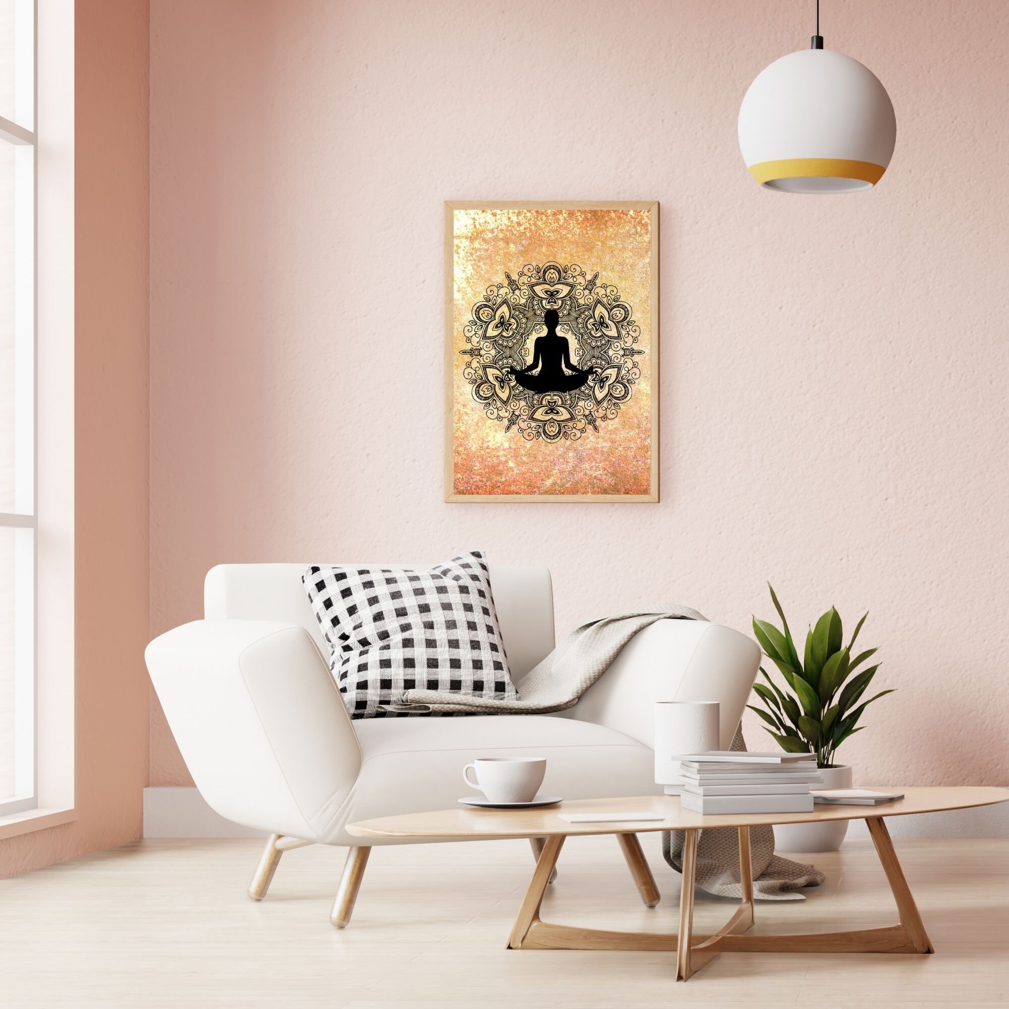 Universe Wall Art, Spiritual Wall Decor Print, Modern Boho Decor ...