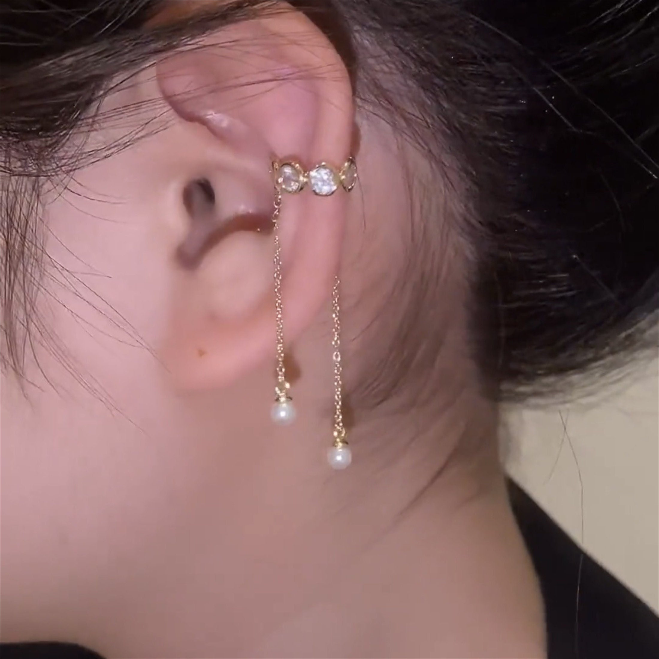 Second stud on sale earrings without piercing