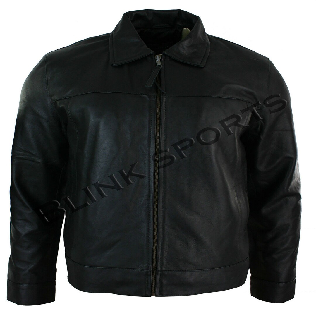 Men's Real Leather Jacket Motorcycle Jacket Touring Etsy