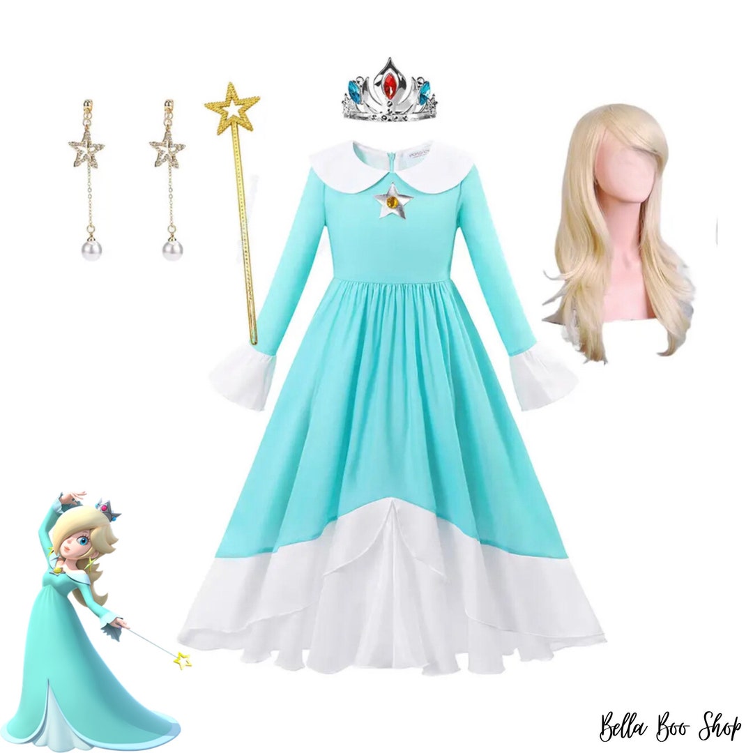 Girls Princess Rosalina Costume Dressprincess Dress. Mario Etsy Australia