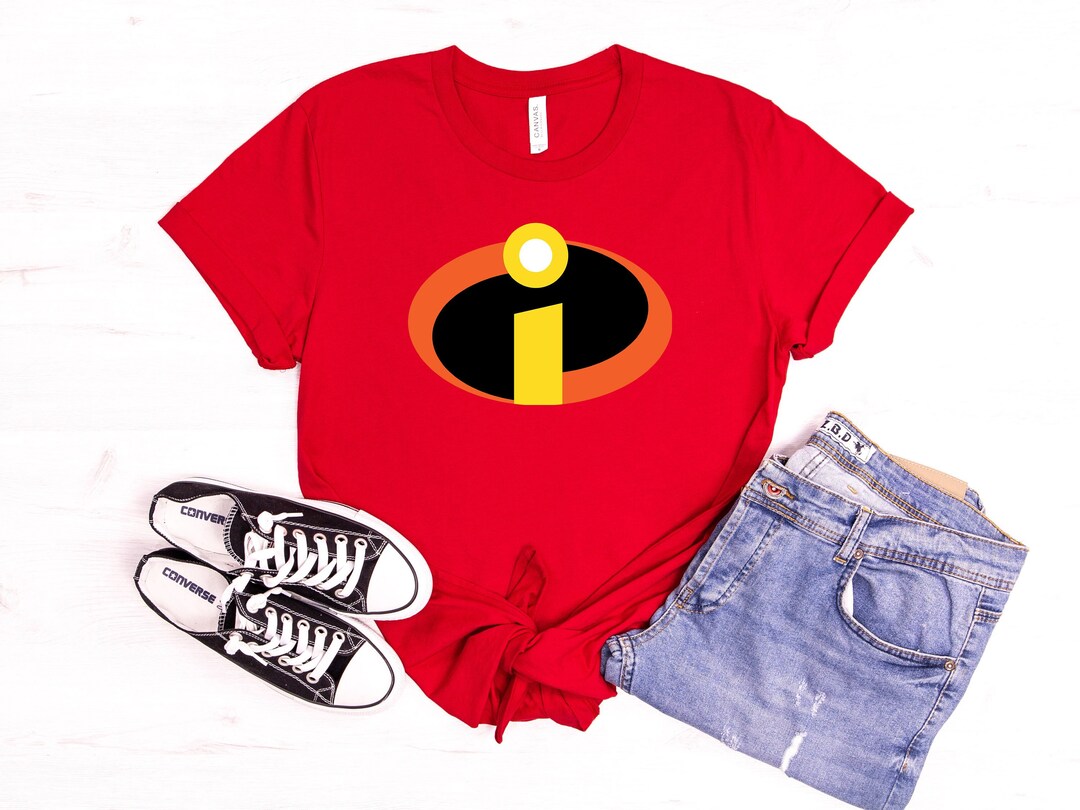 Incredibles Family Shirts, Mr Incredible Shirt, Mrs Incredible Shirts