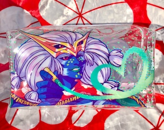 No More Heroes 3 NMH3 FU Clear PVC Cosmetic Bag Pencil Pouch