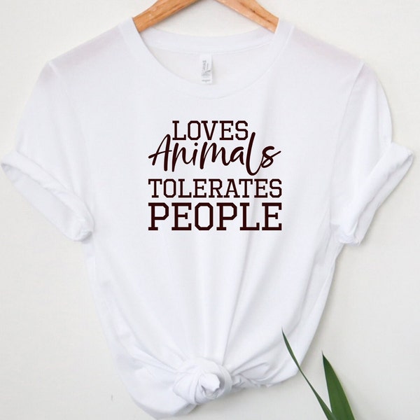 Animal Lover Tshirt Etsy
