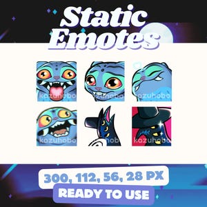 KPOP Demon Hunt Derpy Emote, Saja Boys, Derpy Tiger, Sussy Bird, for Streamer, VTuber, Twitch, Discord, Youtube