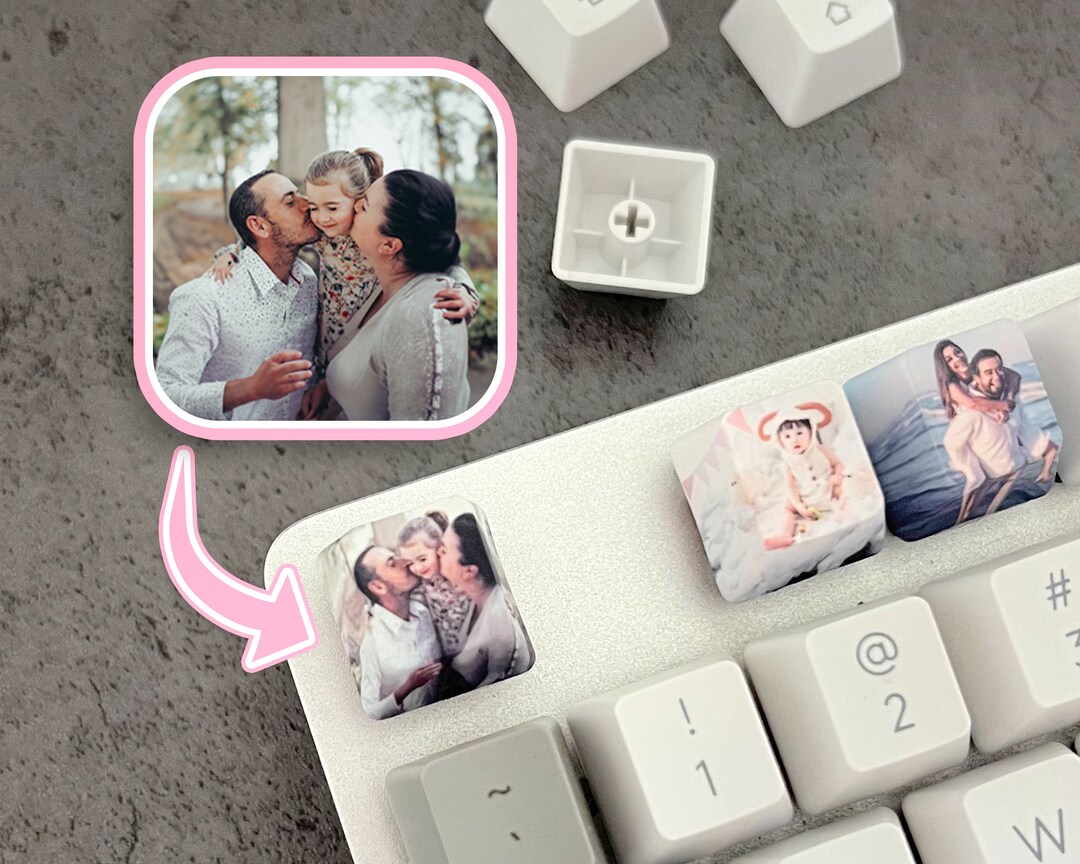 Custom Photo Keycap Personalized Custom Picture Gift Custom - Etsy