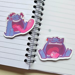 Kawaii ghost sticker pack ghost type sticker ghost laptop sticker decal