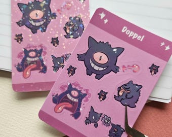 Spooky cute stickers ghost sticker sheet journal decoration