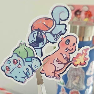 Anime monster sticker pack gamer laptop sticker set
