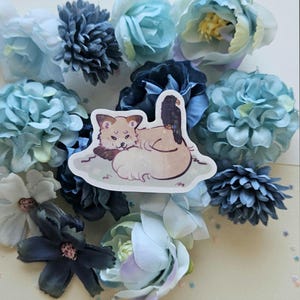 Sticker meilleur ami le renard et le corbeau
