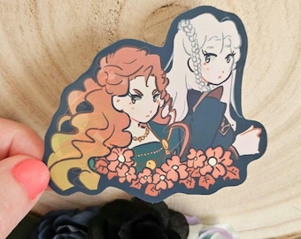 Dragon queen and team green queen fantasy laptop decal