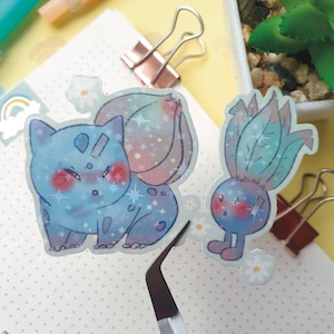 Schreibwaren Grab Bag, Natur Vinyl Aufkleber, Mini Sticker Pack Frosch Aufkleber - Frosch - Schmetterling Aufkleber, Wasserflasche kawaii, Laptop Aufkleber