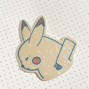 Pegatina retro, pegatina de rata, pegatina linda para computadora portátil, papelería japonesa, pegatina kawaii, pegatina de anime, funda de interruptor