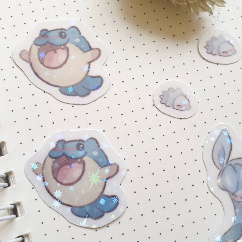 Eeveelution Sticker for Water Bottle Decals Laptop Sticker Cute ...