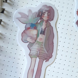 Sticker goth pastel, sticker goth, film psycho, sticker fille anime, esthétique verdure, sticker ordinateur portable mignon, papeterie japon