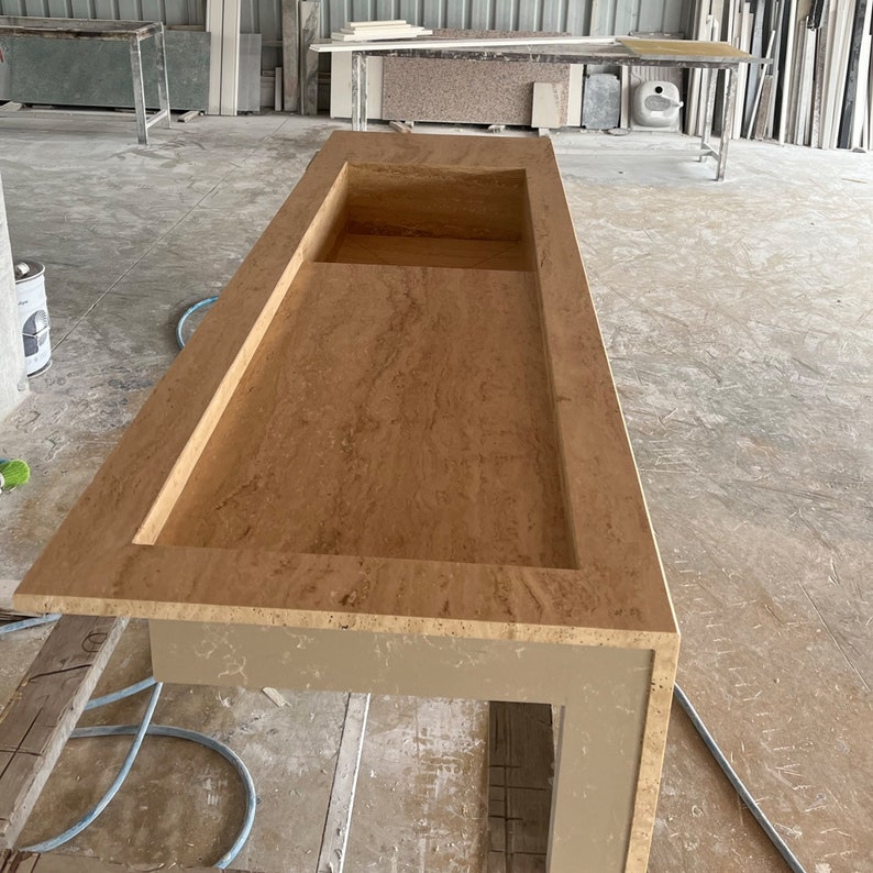 Custom Travertine Sink, Rustic Travertine Marble, Handcrafted Travertine Sink, Travertine Vessel Sink, Handmade Travertine, Bathroom Vanity