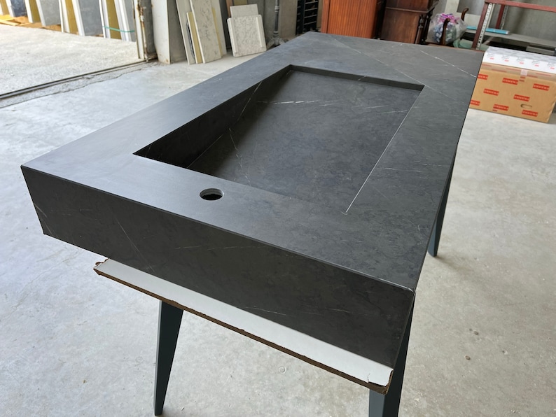 Custom Porcelain Sink. Custom Marble Design. Bathroom Vanity. Marble Sink. Rectangular Marble Sink. Rectangular Porcelain Sink. Rectangular Marble Sink. Marble Vessel. Custom Sink. Carrara. Marble Sink Wall Mount. Marble Long Sink. Black Sink