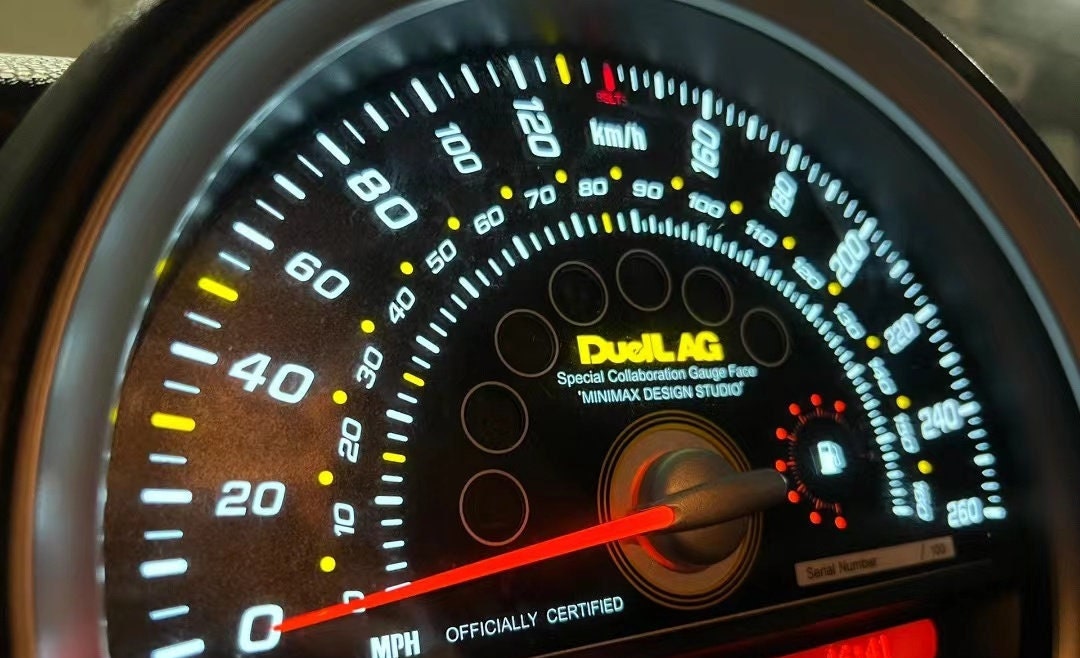 国内外の人気が集結 TRD タコメーター 昭和 イニシャルD デカメーター