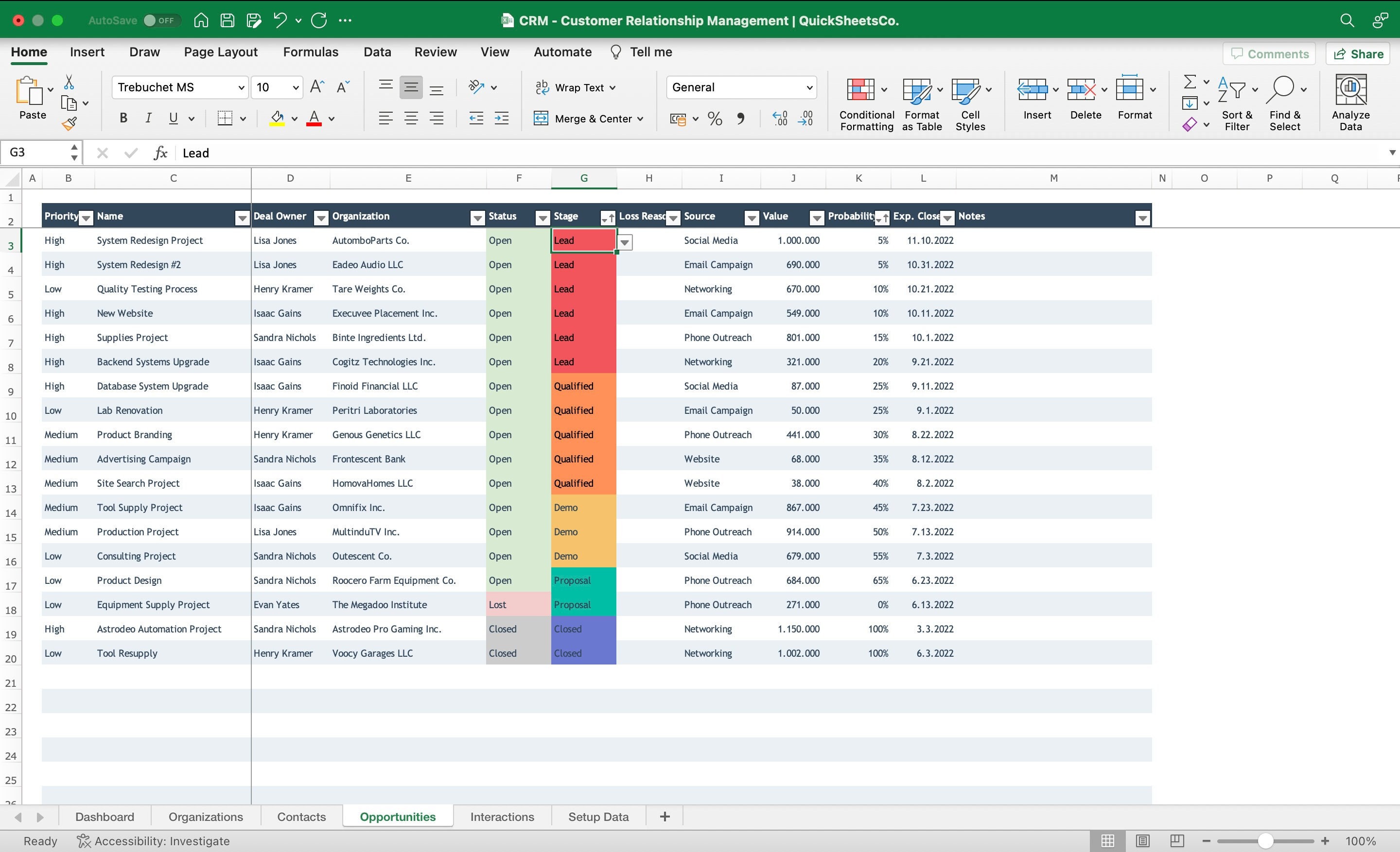 client visit tracker