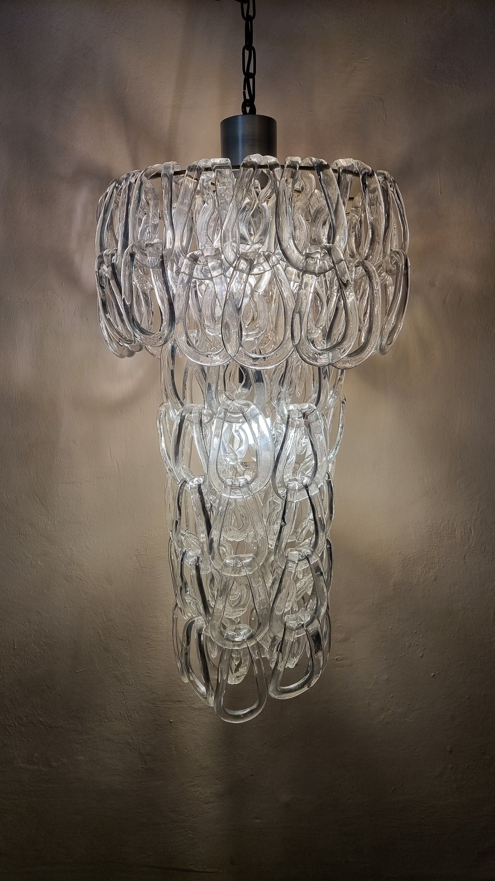 Giogali Angelo Mangiarotti Vistosi Chandelier Design 1967 - Etsy