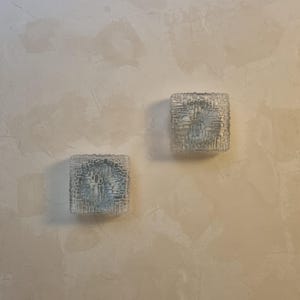 Wandleuchter Applikation Murano Glas Vintage Design 1970er Jahre