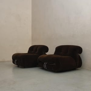 Soriana Afra and Tobia Scarpa Cassina 1969 Armchair Vintage Design