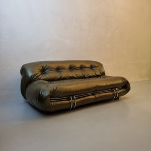 Soriana Tobia Scarpa Cassina 1960s Sofa Vintage Design