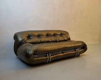 Soriana Tobia Scarpa Cassina 1960er Sofa im Vintage-Design