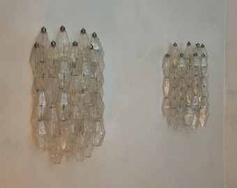 Poliedri Venini Carlo Scarpa 1958 Chandelier Vintage Design