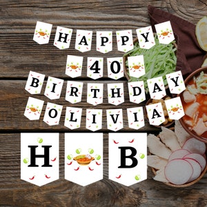 64th Birthday 50th Birthday Decorations Pozole Party Mexican Birthday Decorations Mexican Fiesta Decorations 50th Birthday Women