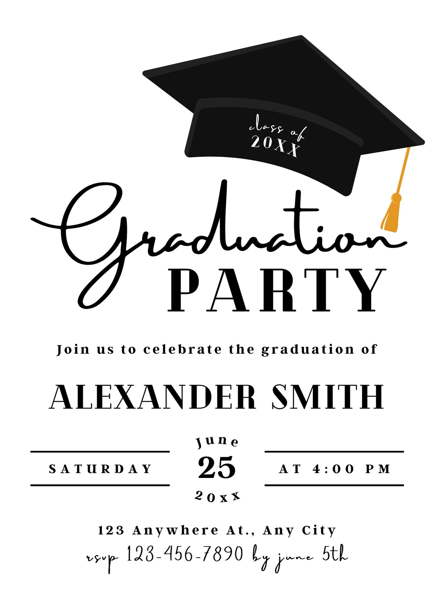 E Invite Graduation Invitation Guy Graduation Invitation Edd Graduation Invitations Evite
