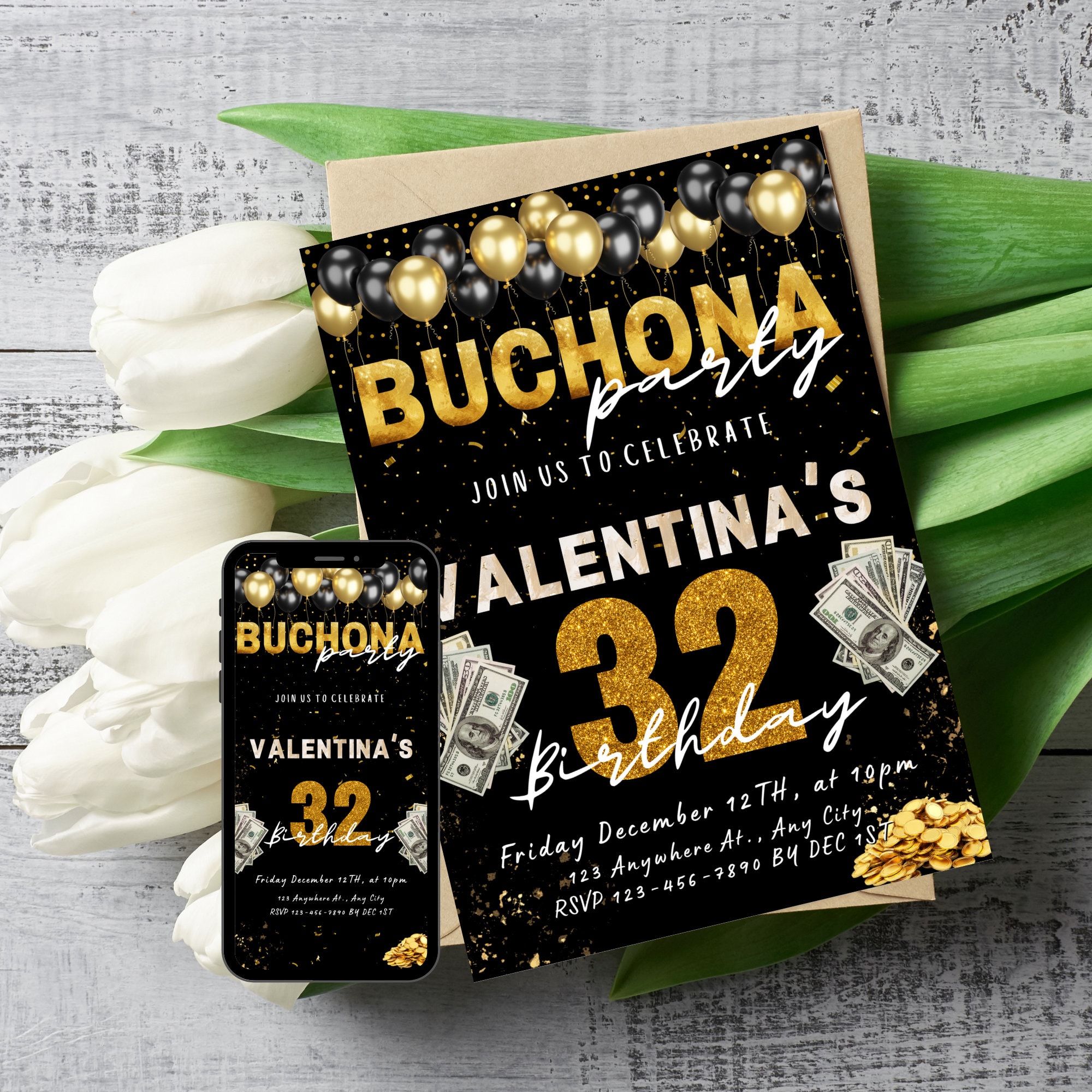 Buchona Party Grey 