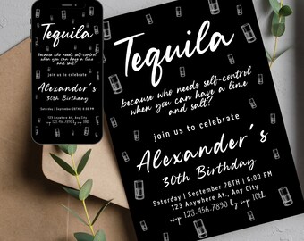 Tequila Geburtstagseinladung Tequila Einladung 30.Geburtstags-Einladung 35.Geburtstags-Einladung 35.Geburtstags-Einladung Männer 40.Geburtstag