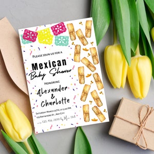 Tamales Baby Shower Invitation Mexican Baby Shower Invitation Babys Shower Invitation Mexican Theme Baby Shower Mexican Baby Shower