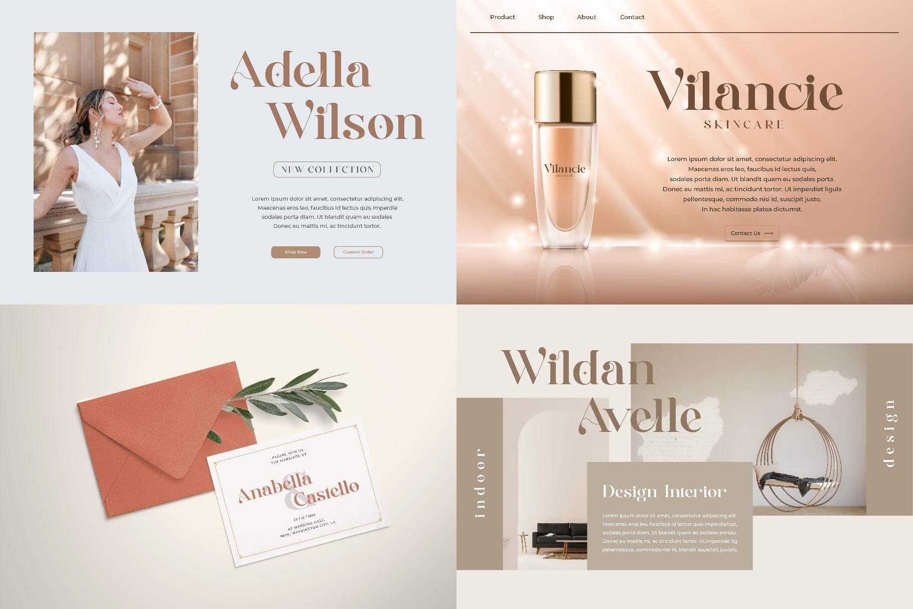 Modern & Elegant Font Bundle Cricut Fonts, Procreate Font, Canva Font ...