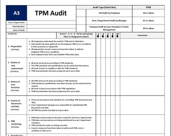 Audyt TPM