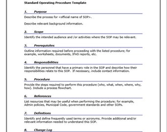 Standardowa procedura operacyjna