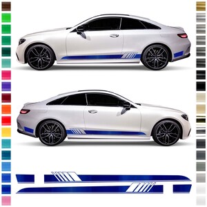 NEW Edition / Style Side Stripe Sticker / Mercedes-Benz W212 E