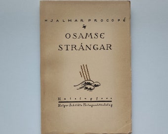 Swedish language, Osamse strängar, dikter, Hjalmar Procopé, Schildts, 1920